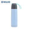 Botella de agua aislada de acero inoxidable portátil de WUJO para deportes