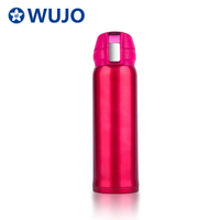 Botella de agua aislada de acero inoxidable colorido de WUJO al por mayor